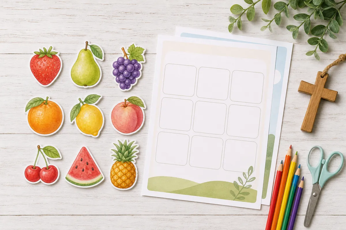 Detail related to How to Explain the Fruit of the Spirit to Kids (Simple Chart Idea)