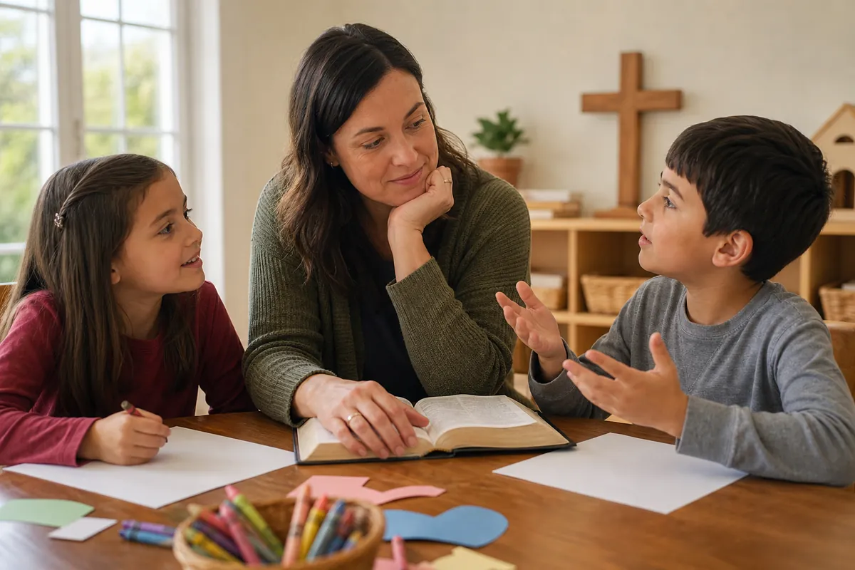 How to Handle a Kid's Question That Stumps You in Bible Class