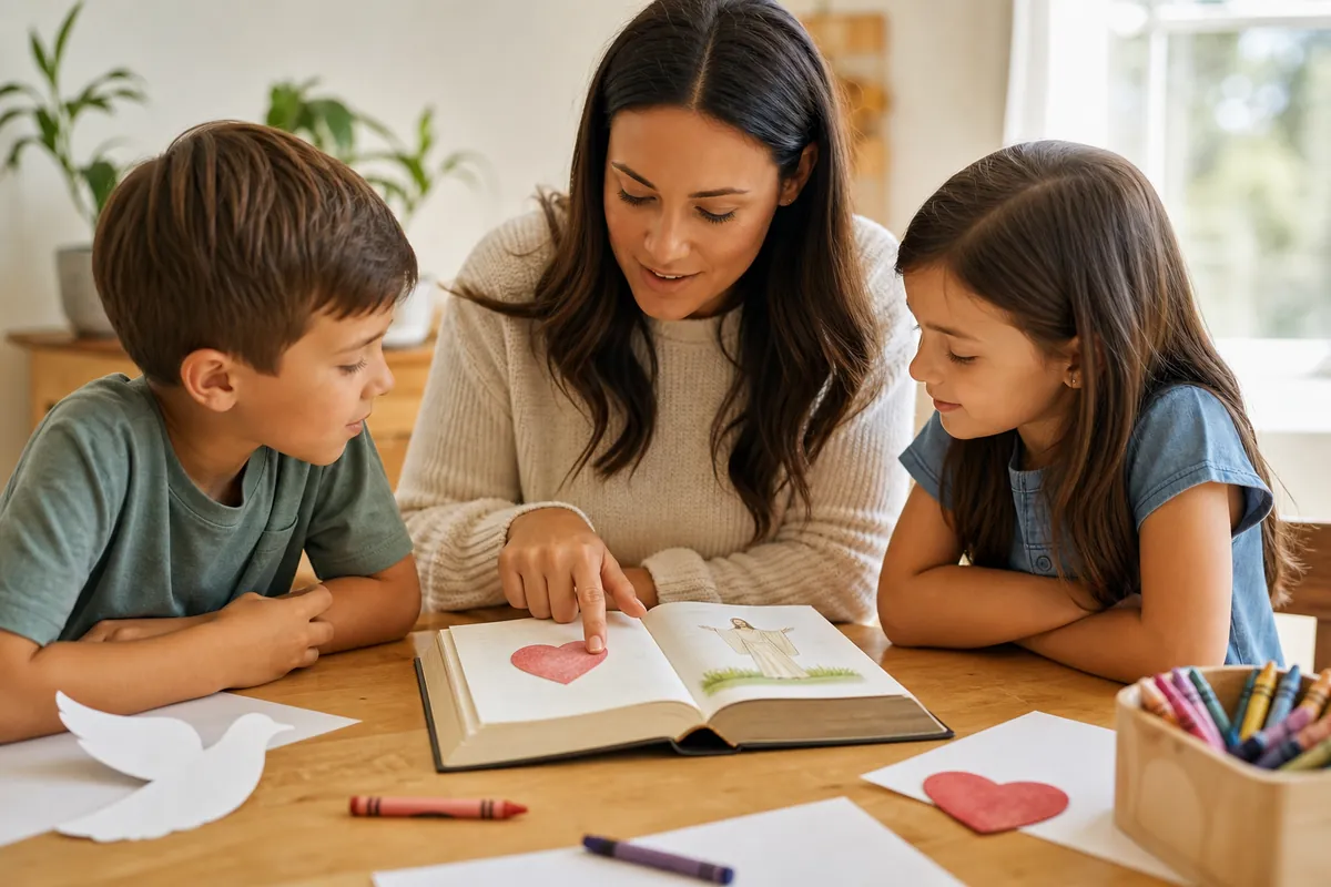 Illustration supporting How to Teach Kids About the Holy Spirit (Without Losing Them)
