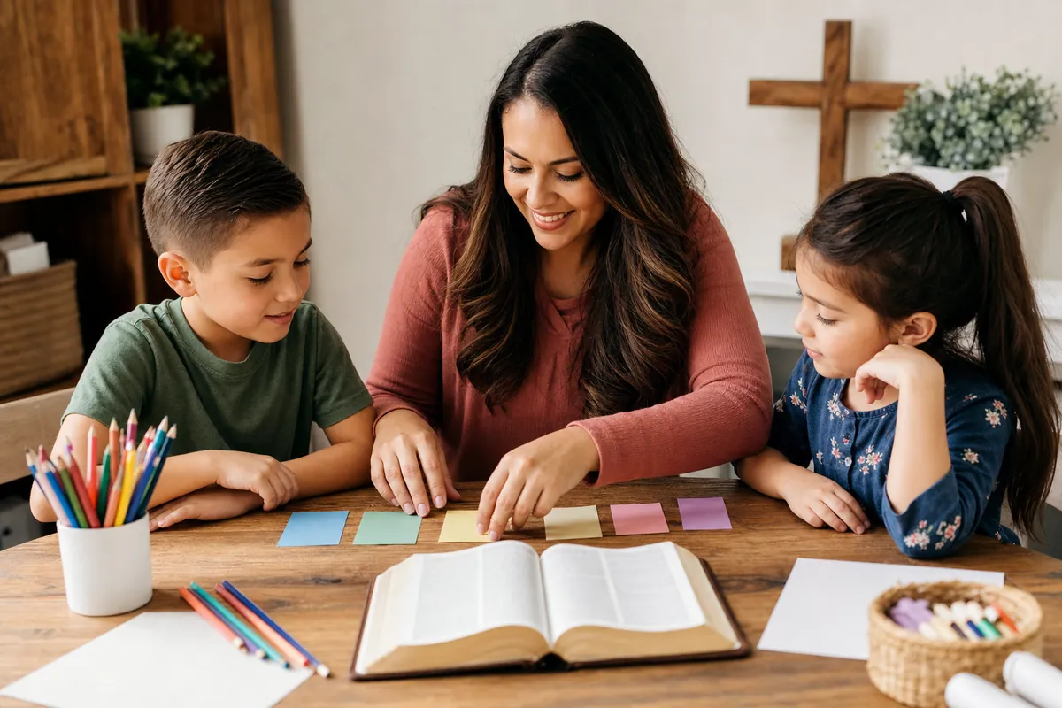 Illustration supporting How to Teach Kids the Books of the Bible in Order