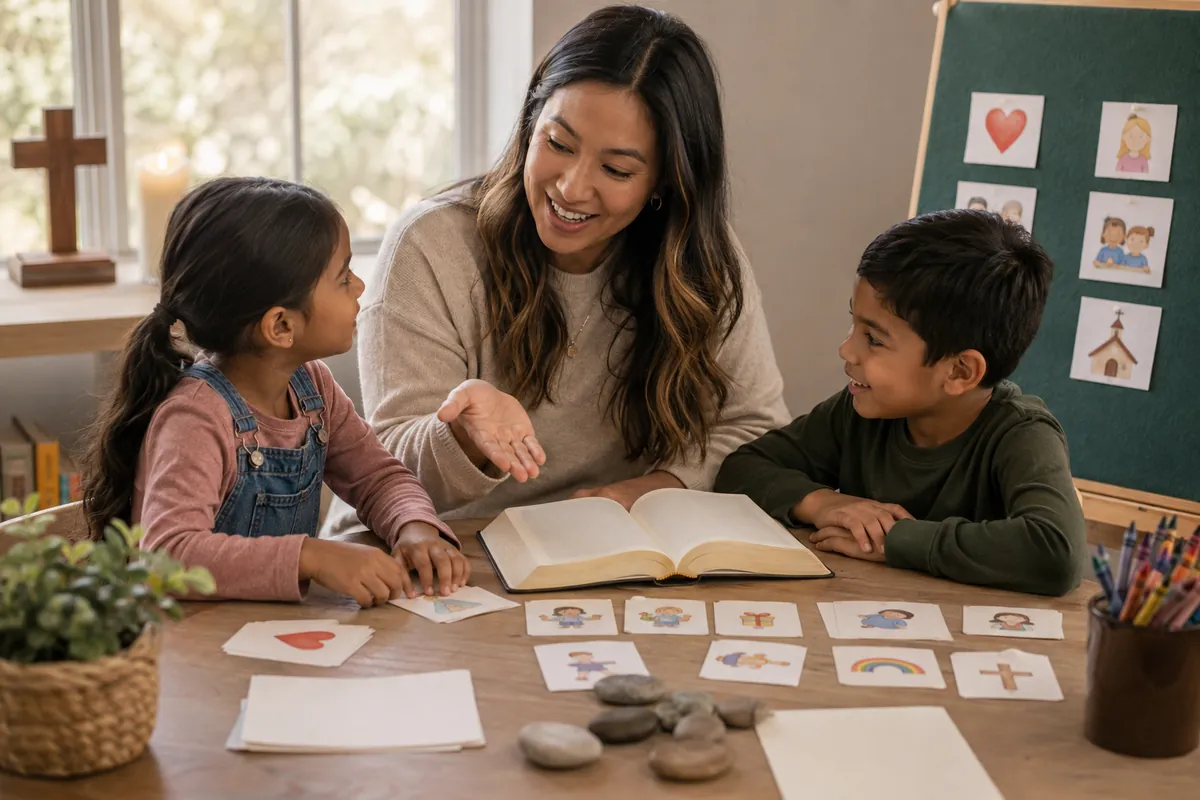 Illustration supporting How to Teach Kids the Ten Commandments (Without a Boring List)