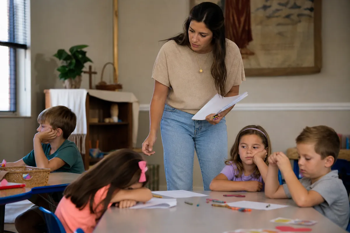 Illustration supporting How to Handle a Kid Who Says They're Bored in Sunday School