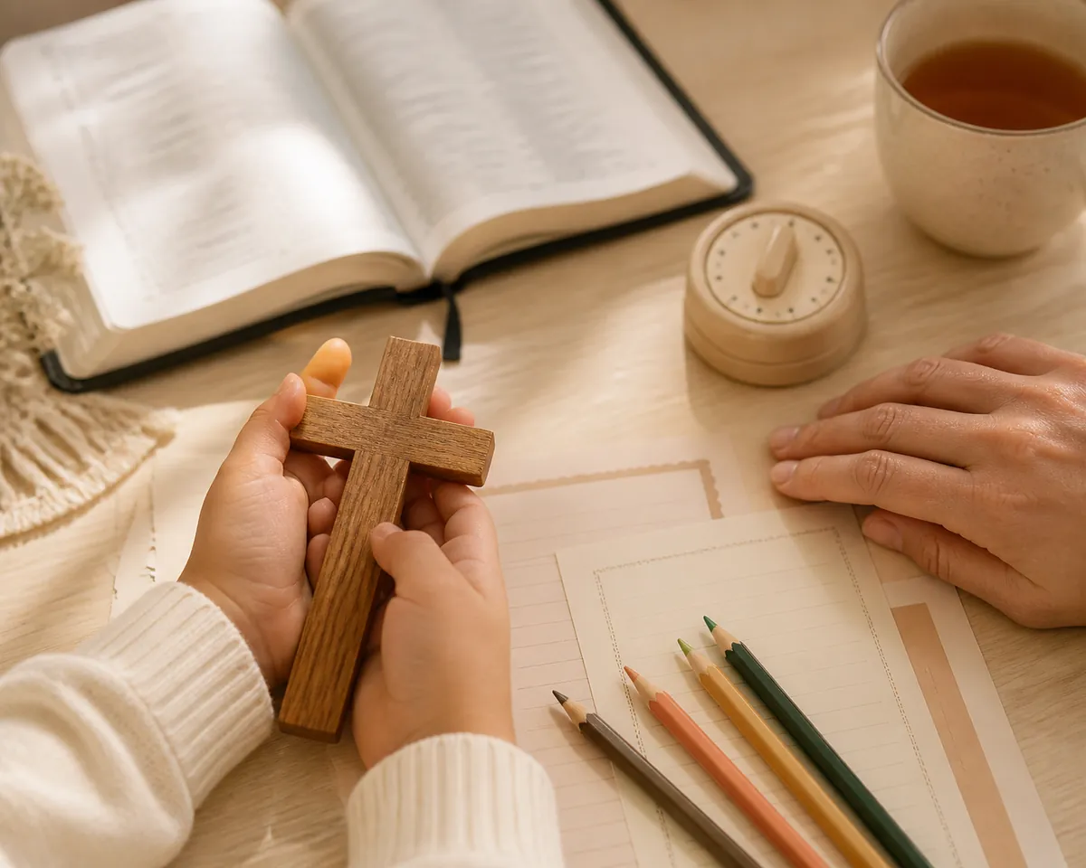 Detail related to How to Handle a Kid Who Won't Stop Interrupting Bible Time