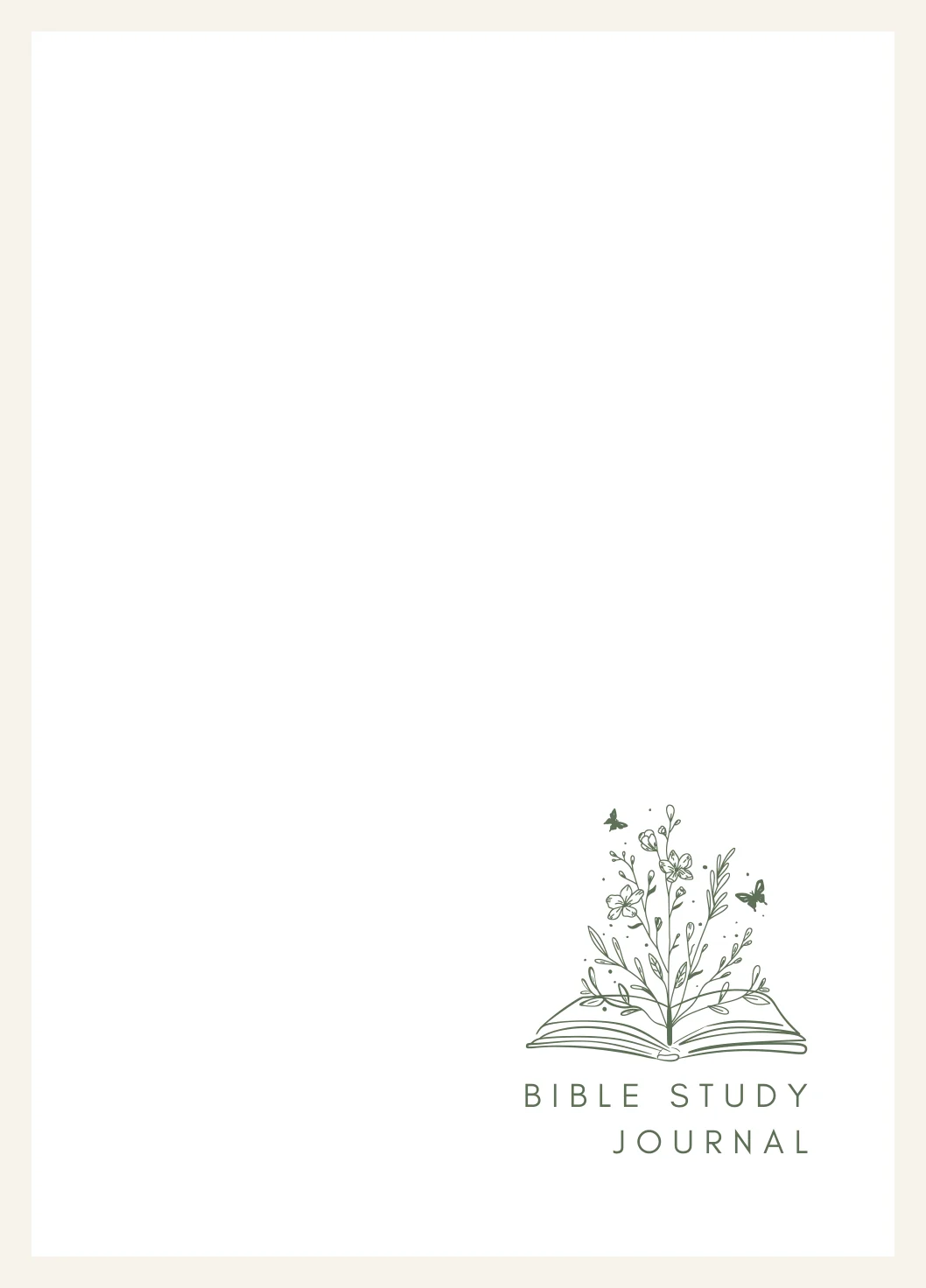 Printable Bible Study Templates for Women | SOAP, Verse Mapping, Sermon Notes (PDF Download) — Preview page 1