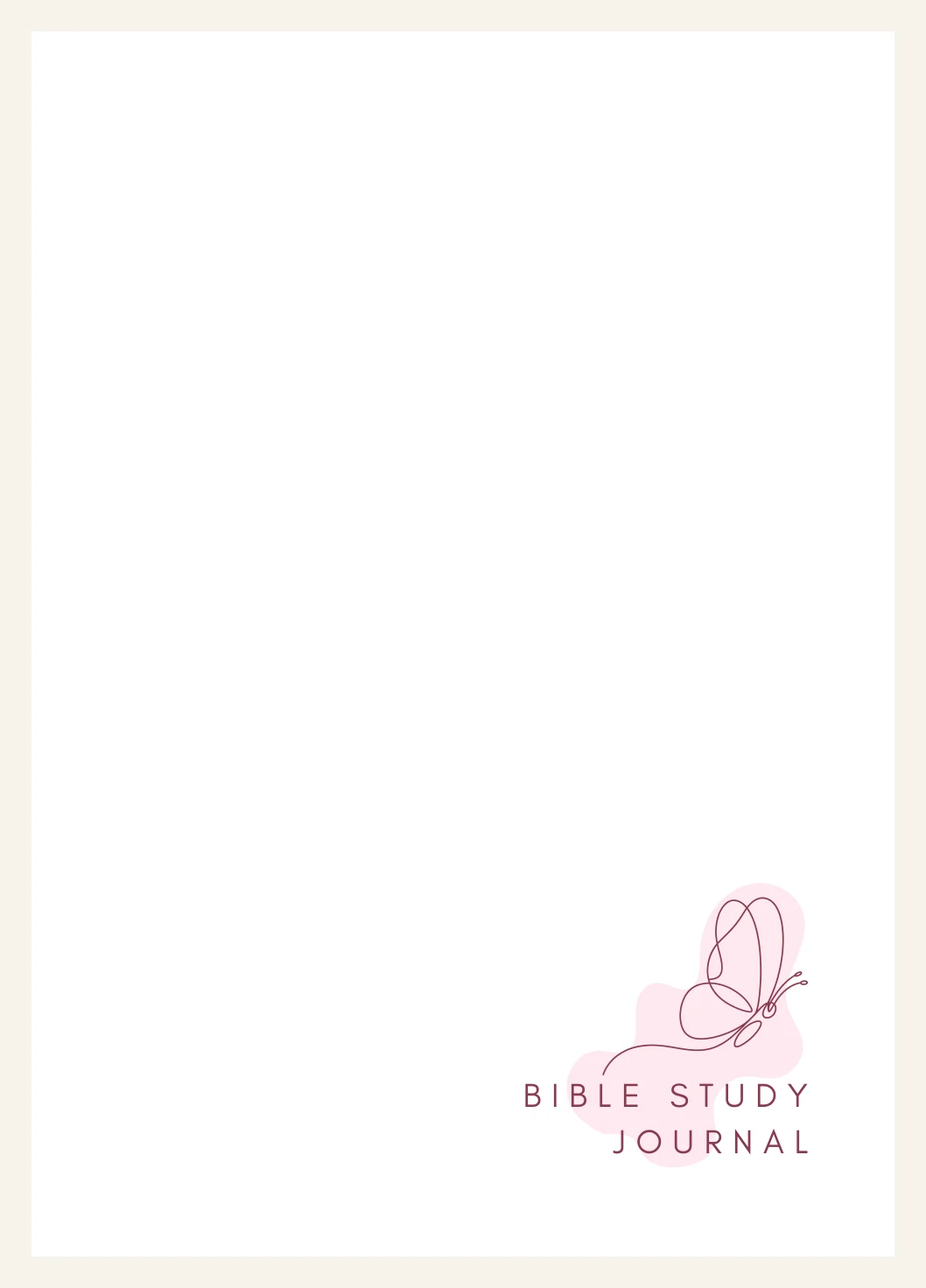 Bible Study Templates for Women | SOAP Method, Verse Mapping, Sermon Notes & Prayer Journal PDF — Preview page 1